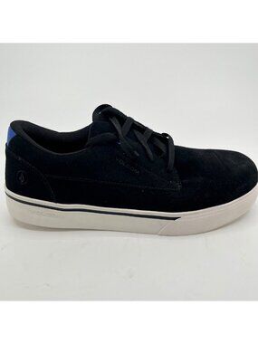 Volcom True Mens Size 10.5E Black White Blue Composite Toe Safety Work Shoes